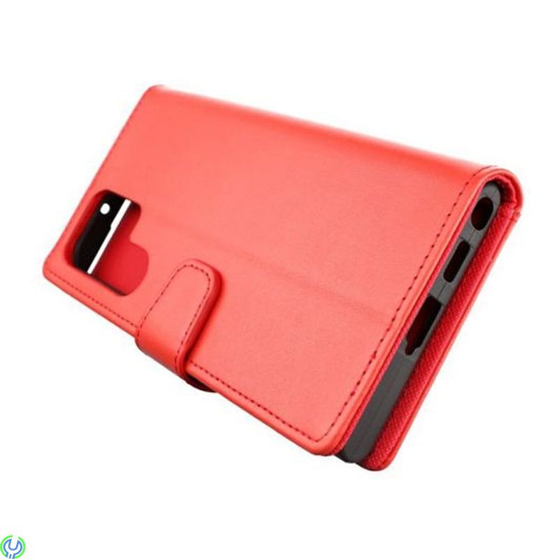 RV Plånboksfodral för Galaxy S22 Ultra - Röd, RV Plånboksfodral för Galaxy S22 Ultra - Röd, Galaxy S22 Ultra, , RVELON