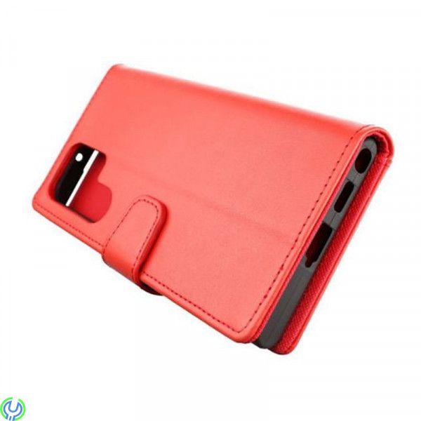 RV Plånboksfodral för Galaxy S22 Ultra - Röd, RV Plånboksfodral för Galaxy S22 Ultra - Röd, Galaxy S22 Ultra, , RVELON