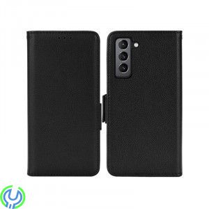 Plånboksfodral för Galaxy S22 -Svart, RV Plånboksfodral med Extra kort plats för Galaxy S22-Svart, Galaxy S22, , Elgruvan