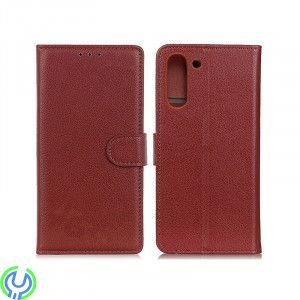 Plånboksfodral för Galaxy S22 -brun, Plånboksfodral för Galaxy S22 -brun, Galaxy S22, , Elgruvan