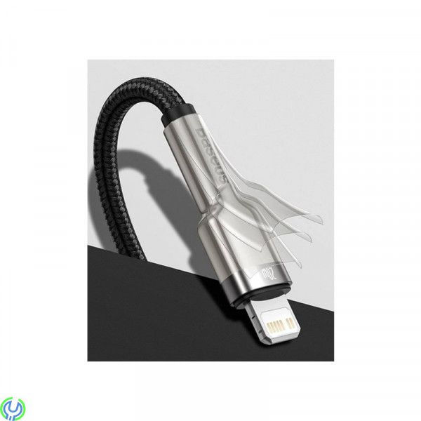 Baseus Cafule Kabel Typ C till lightning PD 20W 1m - Svart, Baseus Cafule serien Metall Kabel Typ C till lightning PD 20W 1m - S