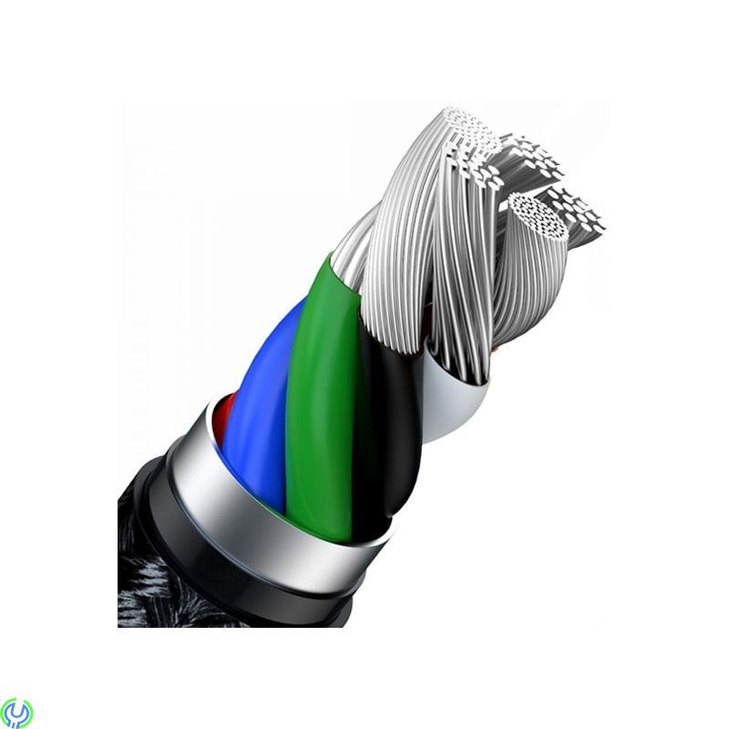 Baseus Cafule Kabel Typ C till lightning PD 20W 1m - Svart, Baseus Cafule serien Metall Kabel Typ C till lightning PD 20W 1m - S