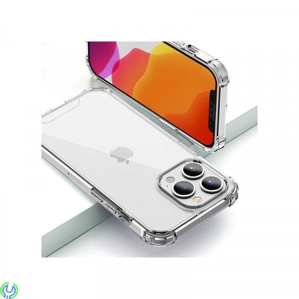 iPhone 14 Pro Max Stötsäkert skal Transparent, Stötsäkert skal Transparent, iPhone 14 modeller, , RVELON