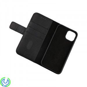 RV Plånbok i äkta läder för iPhone 11 Midnight Black, RV Plånbok i äkta läder för iPhone 11 Midnight Black, iPhone 11 modeller, 