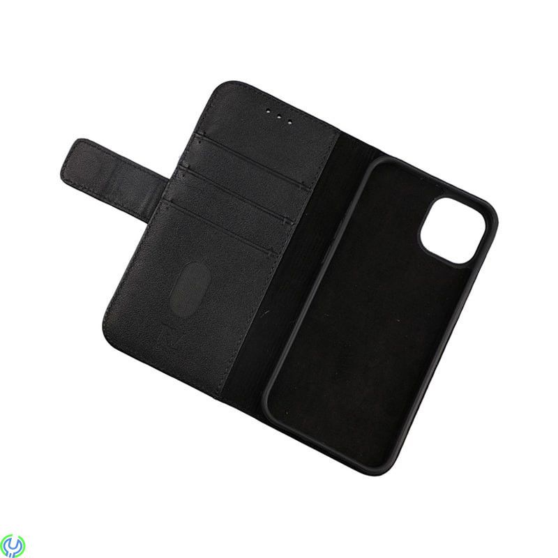 RV Plånbok i äkta läder för iPhone 11 Midnight Black, RV Plånbok i äkta läder för iPhone 11 Midnight Black, iPhone 11 modeller, 
