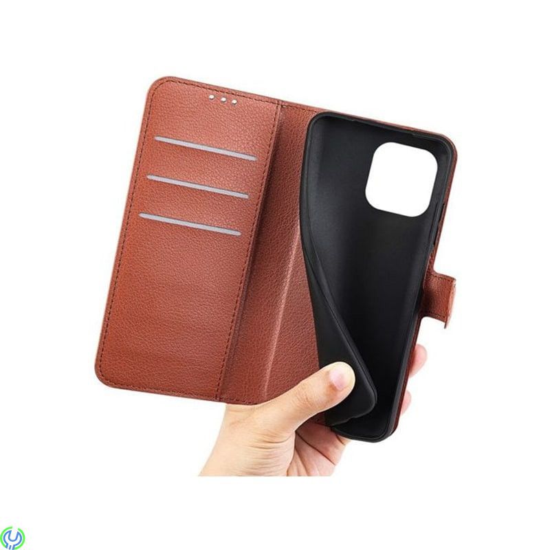 Plånboksfodral För iPhone 14 Pro Brun, Plånboksfodral För iPhone 14 Pro Brun, iPhone 14 Pro, , Elgruvan