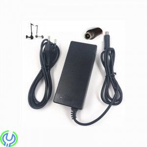 Laddare till alla Xiaomi Scooter samt Ninebot ES2 /ES4, Högkvalitetsladdare för alla Xiaomi/Ninebot/ES Scooters CE-certifierad, 