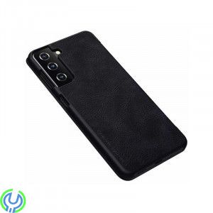 Läderfodral För Samsung Galaxy S21 Svart, Läderfodral För Samsung Galaxy S21 Svart, Galaxy S21, , Nillkin