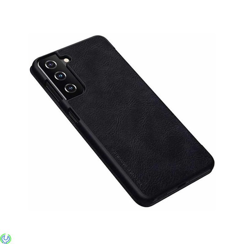 Läderfodral För Samsung Galaxy S21 Svart, Läderfodral För Samsung Galaxy S21 Svart, Galaxy S21, , Nillkin