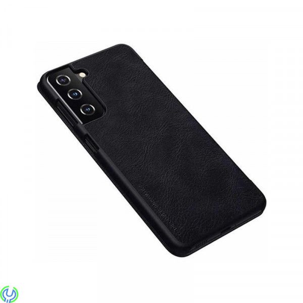 Läderfodral För Samsung Galaxy S21 Svart, Läderfodral För Samsung Galaxy S21 Svart, Galaxy S21, , Nillkin