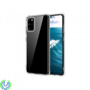 Silicon skal ShockProof - Samsung Galaxy S21 Transparent, Transparent Silikon skal stöttåligt - Samsung Galaxy S21, Galaxy S21, 