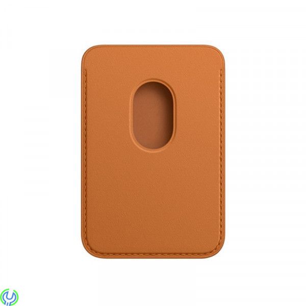 iPhone 12/13/14 plånbok i läder med MagSafe, brun, Eleganta iPhone-plånbok i läder., iPhone 15 modeller, , Retal