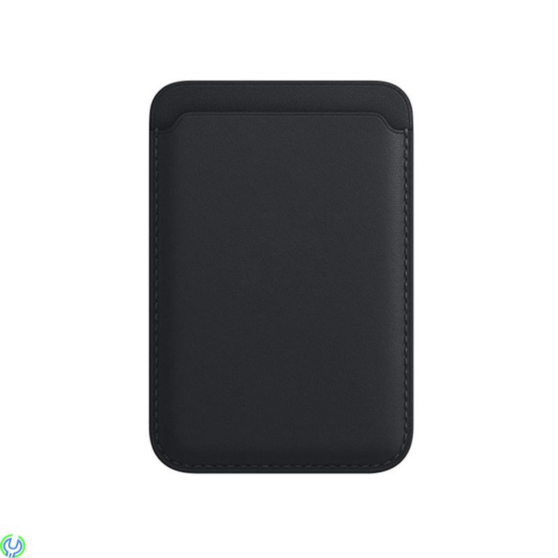 iPhone 12/13/14 plånbok i läder med MagSafe, Svart, Eleganta iPhone-plånbok i läder., iPhone 15 modeller, , Retal