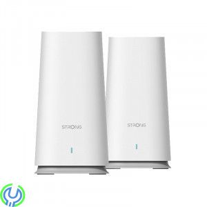Strong Atria WIFI Mesh 2100 Home Kit, 2,4+5GHz (2-pack), Strong Mesh 2100 Home Kit - 200m2 (2,4+5GHz) ATRIA Mesh 2100, 2 Pack, S