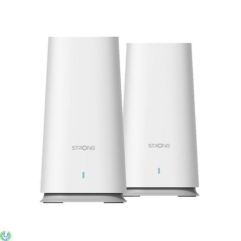 Strong Atria WIFI Mesh 2100 Home Kit, 2,4+5GHz (2-pack), Strong Mesh 2100 Home Kit - 200m2 (2,4+5GHz) ATRIA Mesh 2100, 2 Pack, S