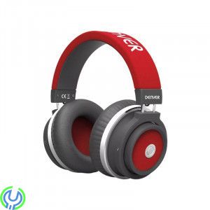 Denver BTH-250 Trådlöst Bluetooth Headset - Röd, Njut av upp till 6 timmars trådlöst ljud med Denver BTH-250, On-Ear Hörlurar, ,