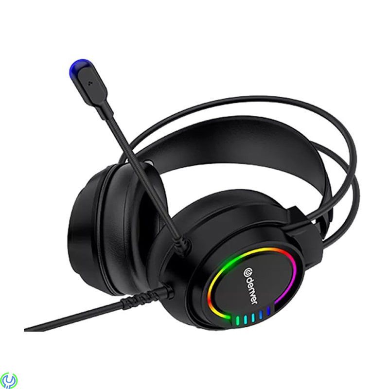 Denver GHS-130 Gaming Headset med USB och RGB-ljus, Är du ute efter ett nytt gamingheadset bör du kolla in Denver GHS-130., Gami
