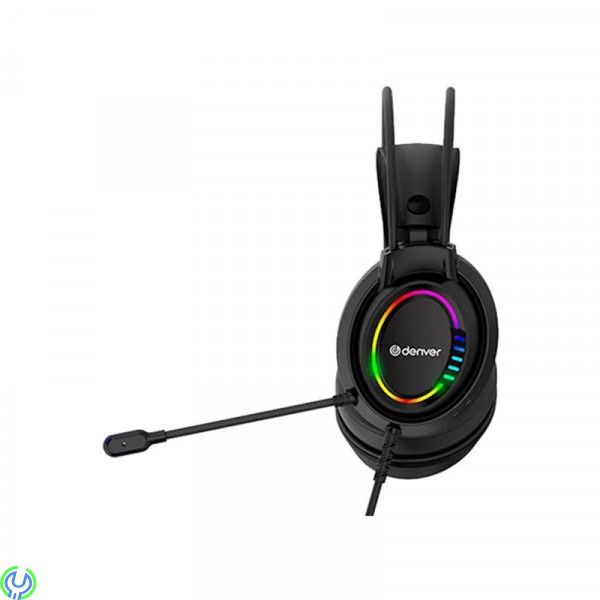 Denver GHS-130 Gaming Headset med USB och RGB-ljus, Är du ute efter ett nytt gamingheadset bör du kolla in Denver GHS-130., Gami