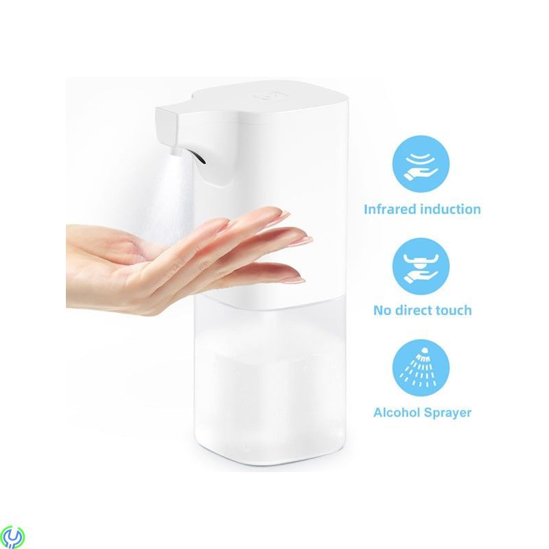 Touchless Hands Free Sanitizer Liquid Electric, Automatisk alkoholsprayinduktion, beröringsfri handdesinfektionsmaskin för badru