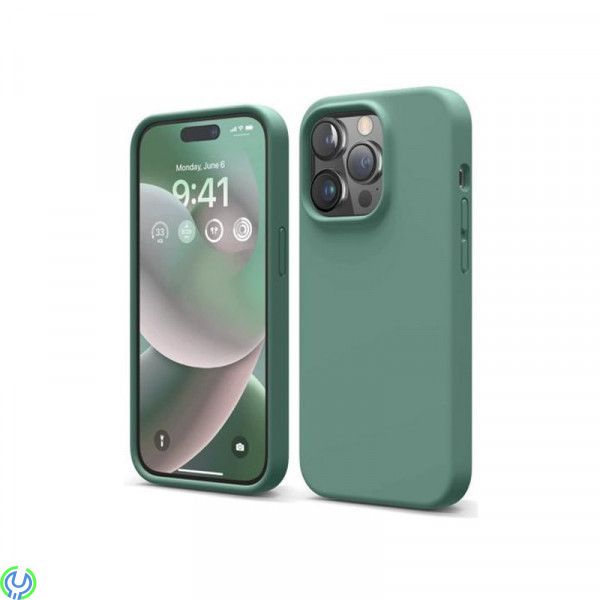 iPhone 14 Pro Max Silikonskal - Grön, Silikonskal med en sömlös design., iPhone 14 modeller, , RVELON