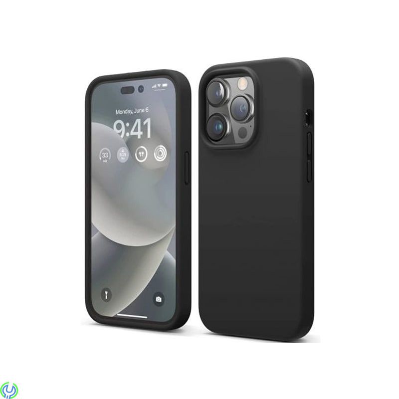 iPhone 14 Pro Max Silikonskal - Svart, Silikonskal med en sömlös design., iPhone 14 modeller, , RVELON