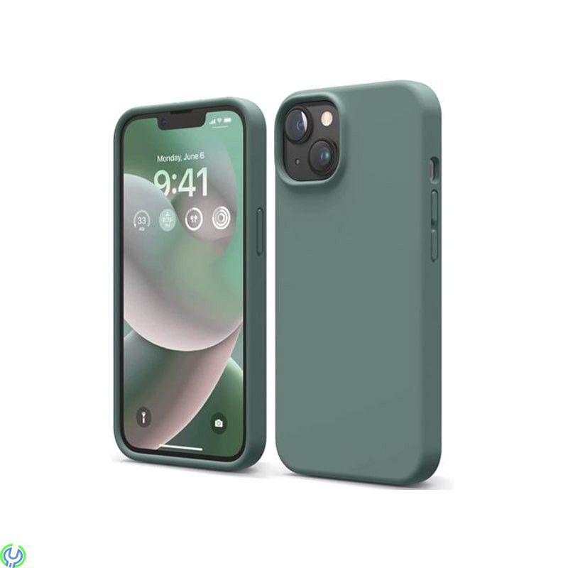 iPhone 14 Silikonskal - Green, Stötsäkert Silikonskal., iPhone 14 modeller, , RVELON