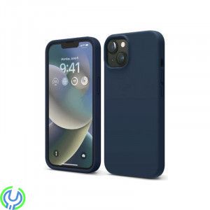 iPhone 14 Plus Silikonskal - Mörkblå, Silikonskal med en sömlös design., iPhone 14 modeller, , RVELON