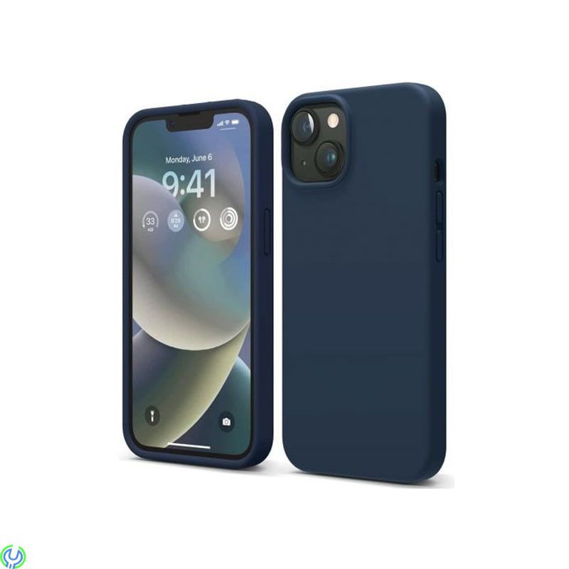 iPhone 14 Plus Silikonskal - Mörkblå, Silikonskal med en sömlös design., iPhone 14 modeller, , RVELON