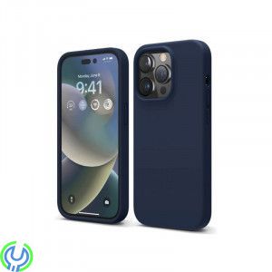 iPhone 14 Pro Silikonskal - Blå, Stötsäkert Silikonskal., iPhone 14 Pro, , RVELON