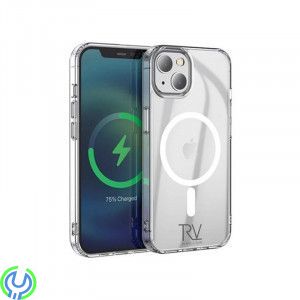 iPhone 14 Stöttåligt Skal Rvelon MagSafe - Transparent, Stötsäkert skal Transparent., iPhone 14 modeller, , RVELON