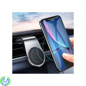 Magnetisk Mobilhållare för Ventilationsgaller, Silver, magnetisk mobilhållare med klämma till bilfläkten., MellandagsRea, , Elgr