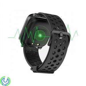 SiGN Smartwatch SMART001 Android/iOS - Svart, IP68-klassad och kan därför bäras i till exempel duschen., Smartwatch, , SIGN