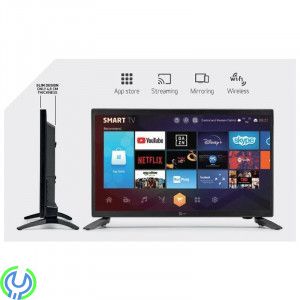 19 tum Smart Tv Telesystem 12v  Android Till Husbil, Inbyggd marksänd /satellit (DVB-T2/DVB-S2) 12/230V, 12 Volt TV, , Telesyste