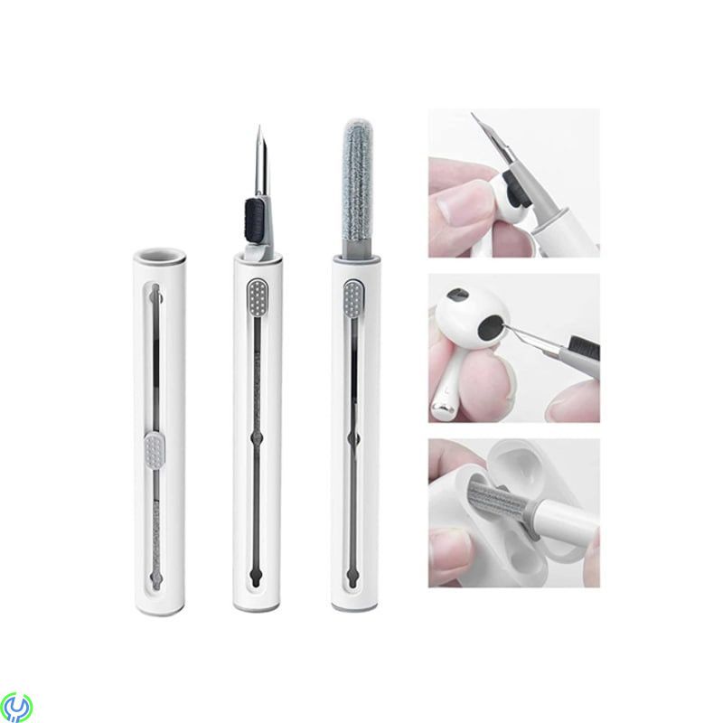 3-i-1 smarta rengöringspennan för AirPods, Rengöra dina Apple AirPods med flera, Tillbehör, , Elgruvan