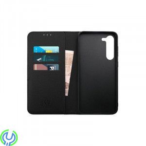 Samsung S23 Plus Plånboksfodral Magnet Rvelon - Svart, Samsung S23 Plus Plånboksfodral Magnet Rvelon - Svart, Galaxy S23 Plus, ,