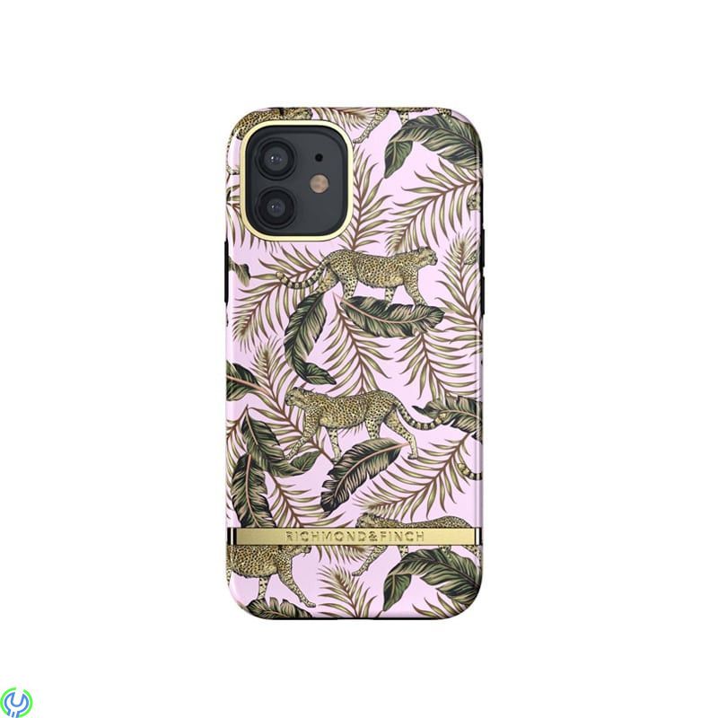 RICHMOND & FINCH IPHONE 13 PRO SKAL PINK JUNGLE, R&F telefonfodral (pink jungle), iPhone 13 modeller, , Richmond & Finch