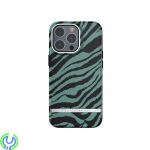 Richmond & Finch iPhone 13 Pro Skal Emerald Zebra, Richmond & Finch Skal Emerald Zebra., iPhone 13 modeller, , Richmond & Finch