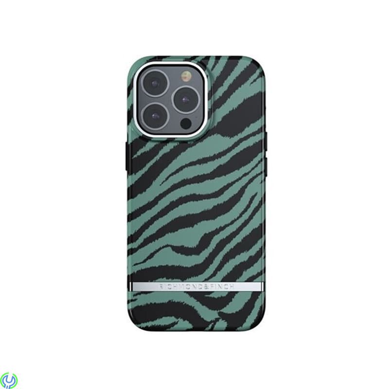 Richmond & Finch iPhone 13 Pro Skal Emerald Zebra, Richmond & Finch Skal Emerald Zebra., iPhone 13 modeller, , Richmond & Finch