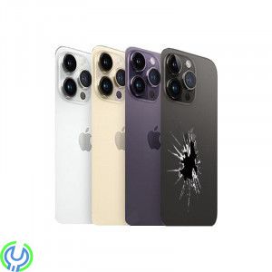 iPhone 14 Pro Baksidebyte, (Glaset), iPhone 14 Pro Baksidebyte, Glas utan ram., iPhone 14 Pro, , Elgruvan