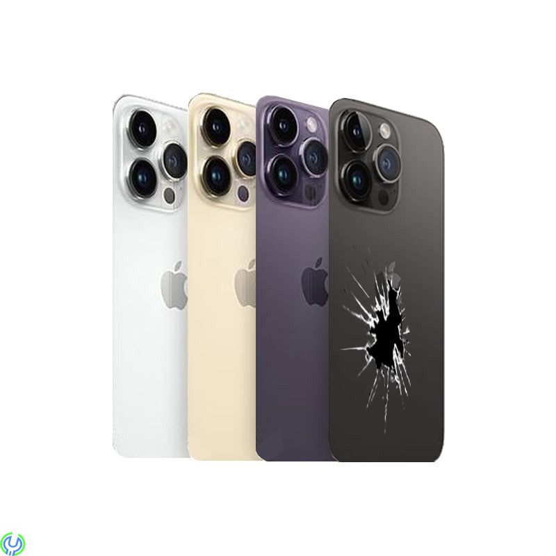 iPhone 14 Pro Baksidebyte, (Glaset), iPhone 14 Pro Baksidebyte, Glas utan ram., iPhone 14 Pro, , Elgruvan