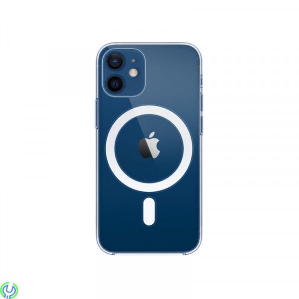 iPhone 12 Mini Skal - MagSafe Stöttåligt Transparent, Transparent skal med MagSafe till iPhone 12 mini, iPhone 12 modeller, , El