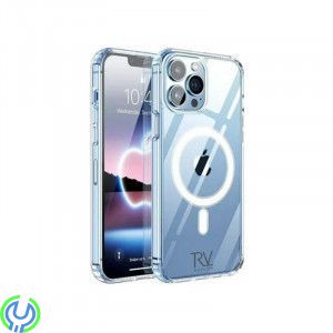 iPhone 13 Pro Skal - MagSafe Stöttåligt Transparent, Transparent skal med MagSafe., iPhone 13 modeller, , Elgruvan