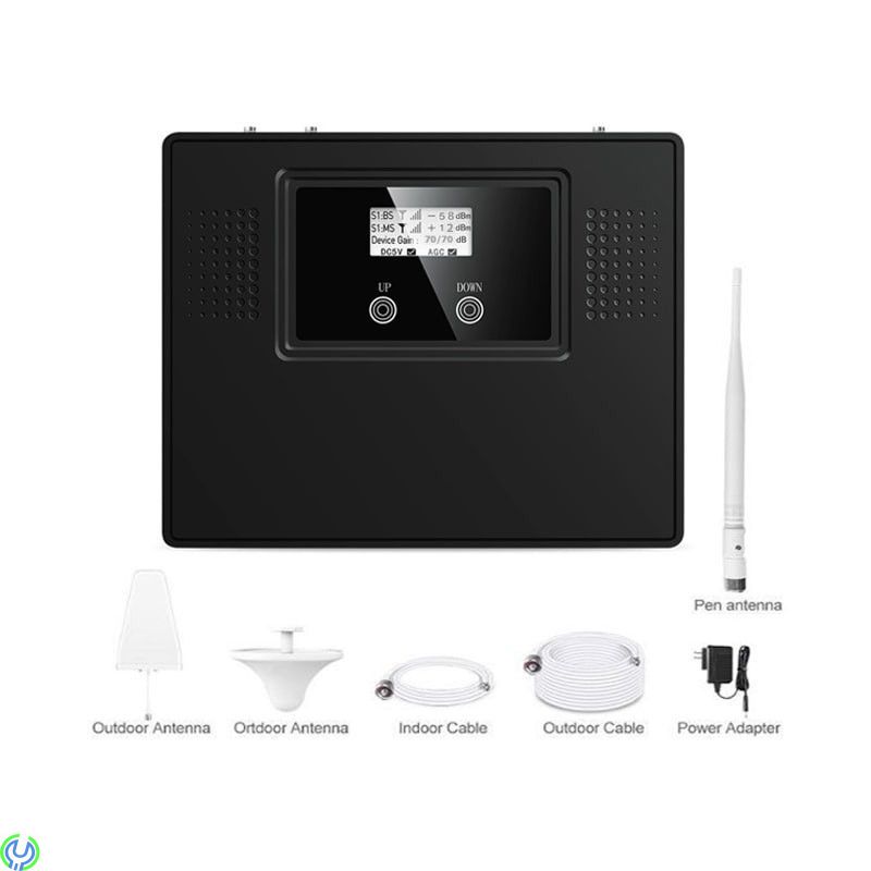 Dual Band 900 / 2100mhz, 2G 3G 4G Mobil Signal Förstärkare, Dålig täckning inomhus? Förbättrar er mobiltäckning inomhus med denn