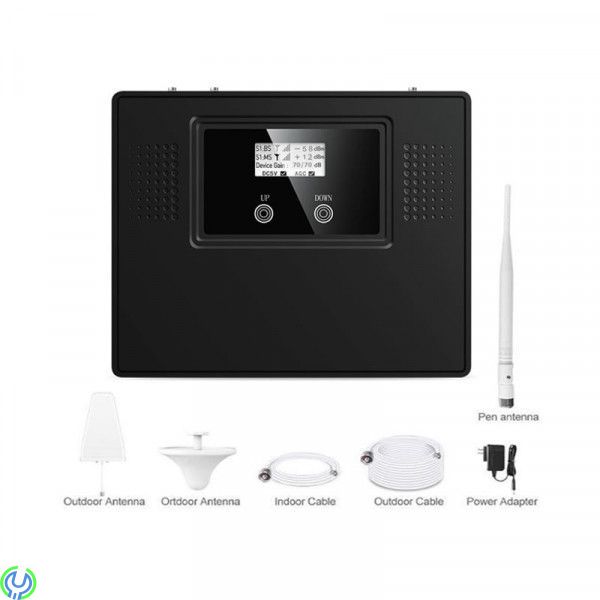 Dual Band 900 / 2100mhz, 2G 3G 4G Mobil Signal Förstärkare, Dålig täckning inomhus? Förbättrar er mobiltäckning inomhus med denn