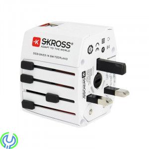SKROSS MUV USB Världs-reseadapter, SKROSS MUV USB Världs-reseadapter, EMEA/US/UK/AU, 2xUSB


, Reseadapters, , SKROSS