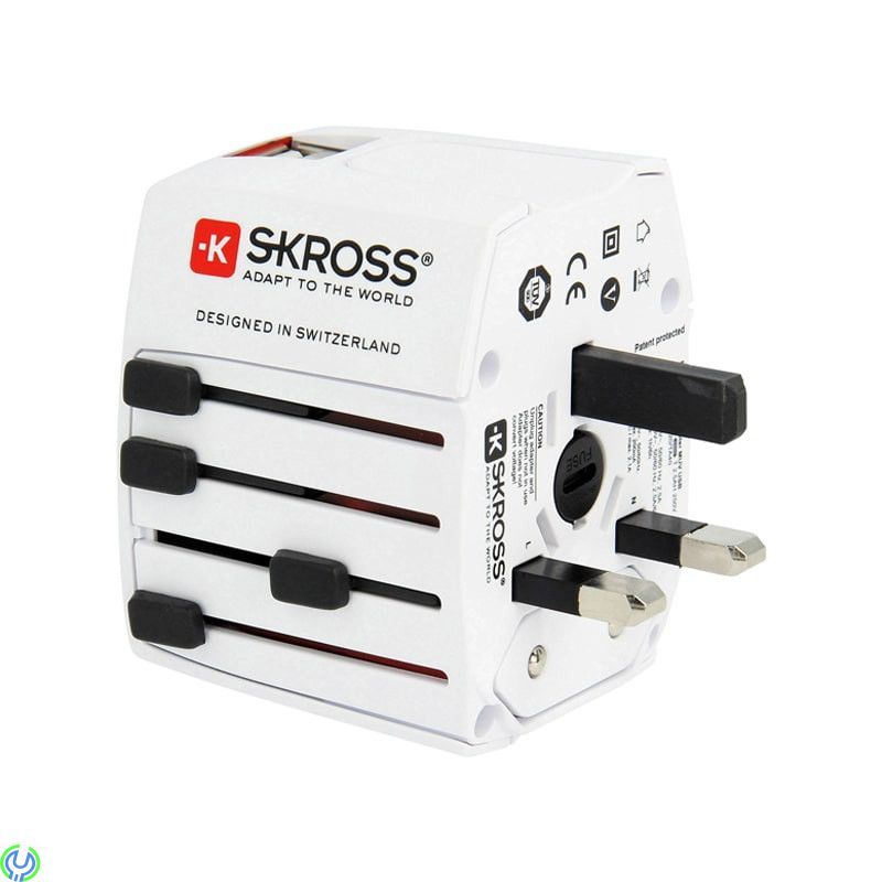 SKROSS MUV USB Världs-reseadapter, SKROSS MUV USB Världs-reseadapter, EMEA/US/UK/AU, 2xUSB


, Reseadapters, , SKROSS