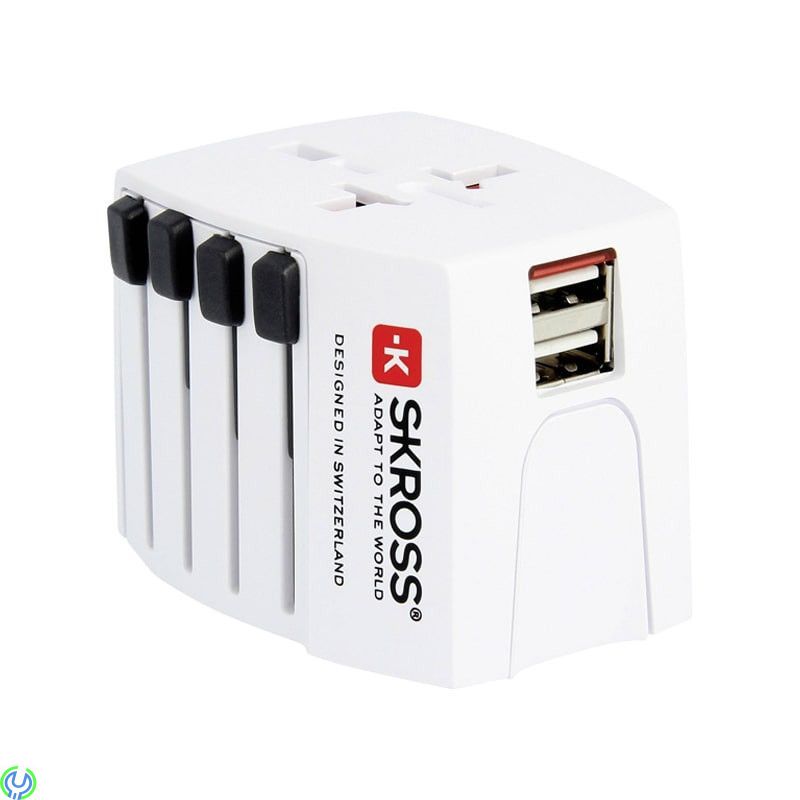 SKROSS MUV USB Världs-reseadapter, SKROSS MUV USB Världs-reseadapter, EMEA/US/UK/AU, 2xUSB


, Reseadapters, , SKROSS