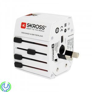 SKROSS MUV USB Världs-reseadapter, SKROSS MUV USB Världs-reseadapter, EMEA/US/UK/AU, 2xUSB


, Reseadapters, , SKROSS