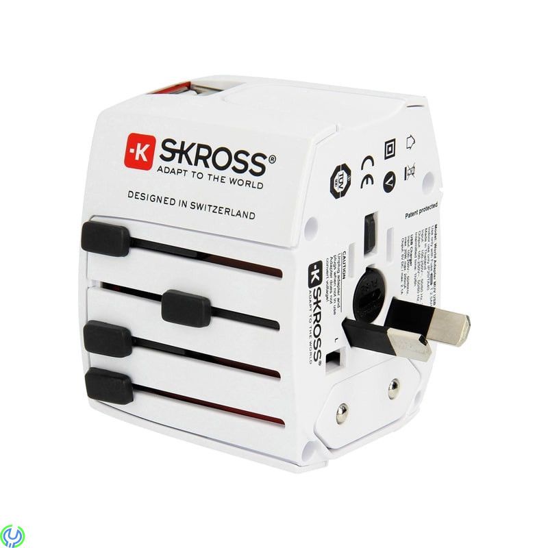SKROSS MUV USB Världs-reseadapter, SKROSS MUV USB Världs-reseadapter, EMEA/US/UK/AU, 2xUSB


, Reseadapters, , SKROSS