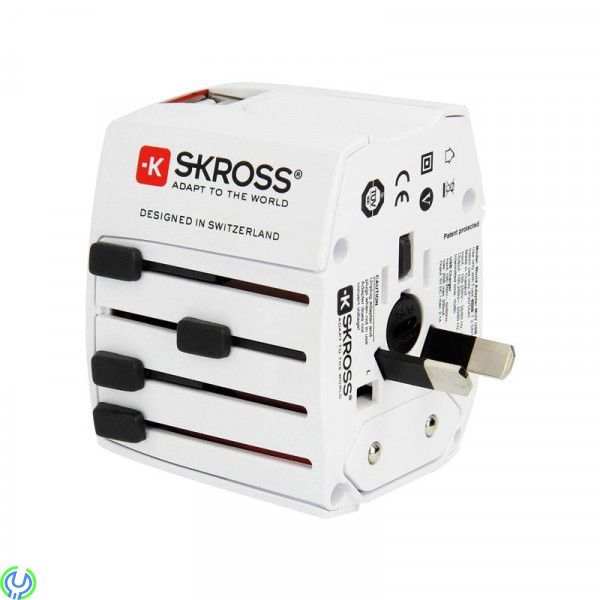 SKROSS MUV USB Världs-reseadapter, SKROSS MUV USB Världs-reseadapter, EMEA/US/UK/AU, 2xUSB


, Reseadapters, , SKROSS